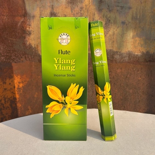 印度进口Flute正品线香依兰Ylang Ylang 香薰家用室内卫生间除臭
