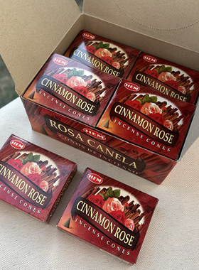 肉桂玫瑰香｜HEM印度进口塔香 CINNAMON ROSE室内香薰木质花香调