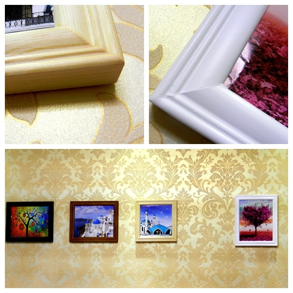 正方形欧式风实木十字绣装裱画框