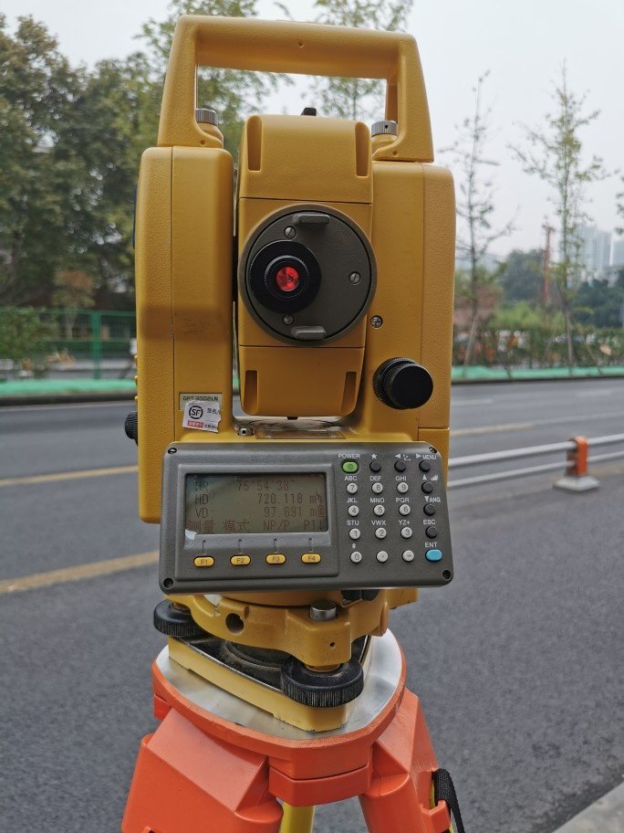 二手全站仪拓普康gpt3002ln免棱镜光学对中房建道路地籍坐标放样