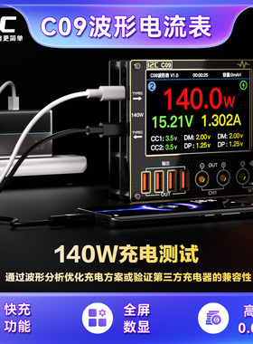i2C C09波形电流表 多种数显模式 充电检测/电压测量 万用表功能