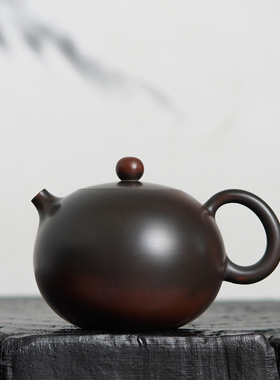 萌漾·西施壶系列 黄开日作品 约160cc 全手工制作钦州坭兴陶茶壶