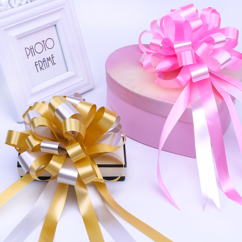 懒人花结双色球形10条婚车