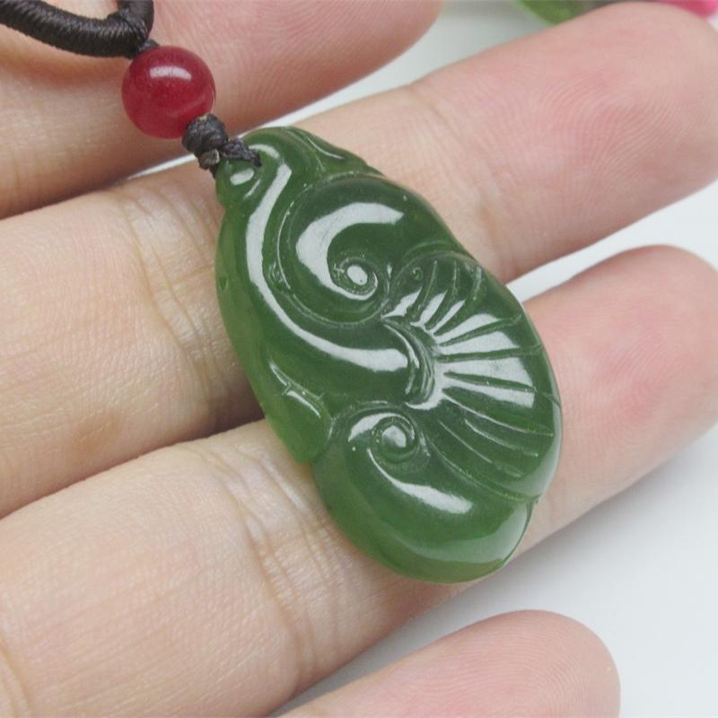 印象眸和田玉吊坠男女款晴水如意