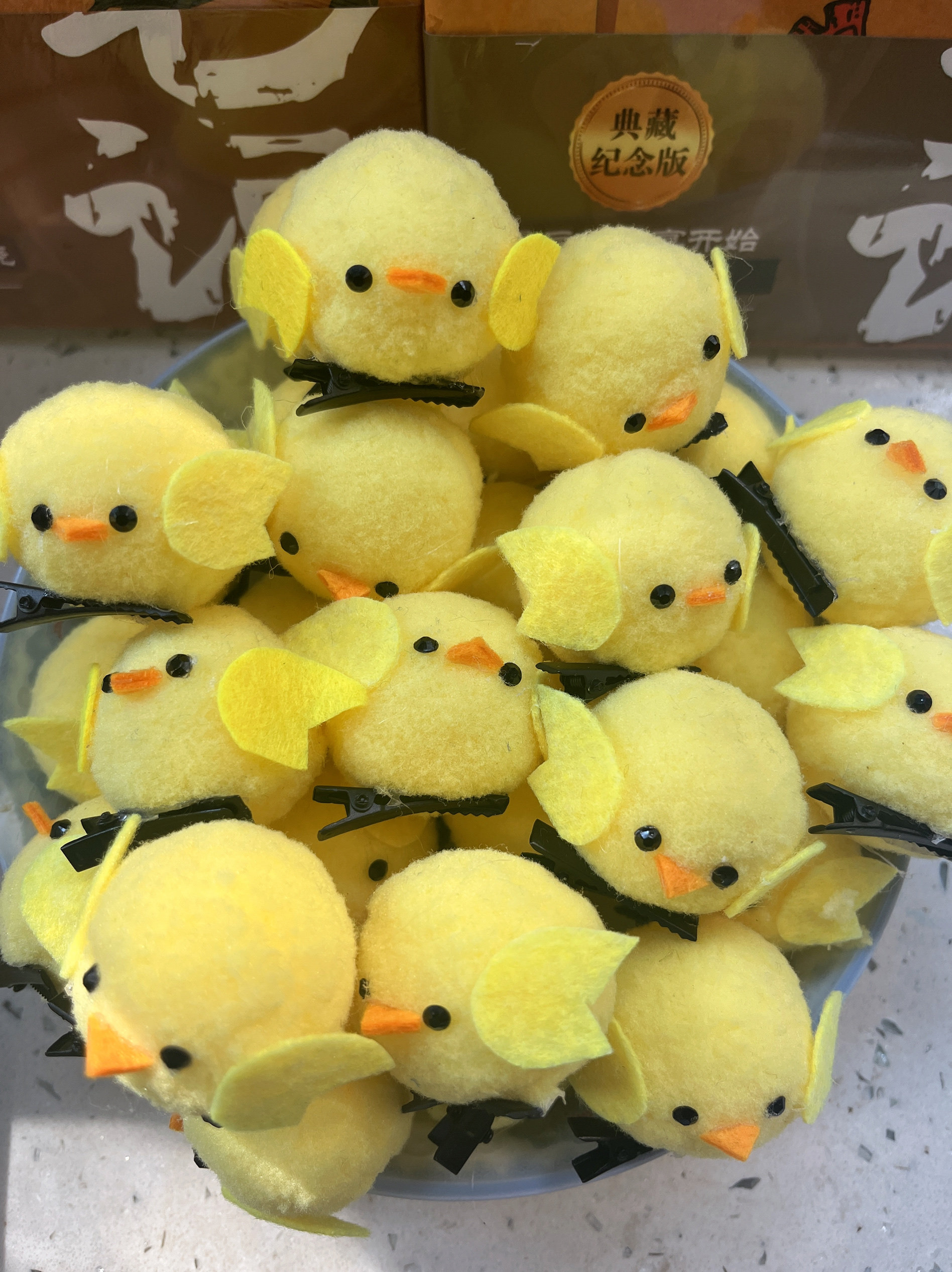 小黄鸡发夹 张起灵发夹 盗墓笔动漫手表/项链/饰品