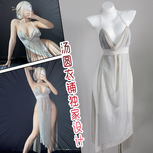 汤圆衣铺原创设计 露背礼裙售罄留档展示