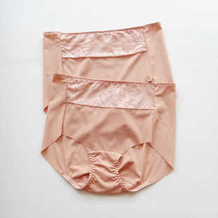 N212 纯棉裆 原单新品 肤色中高腰无痕舒适包臀三角女士内裤