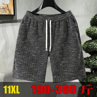 衩子宽松肥佬五分裤 350斤慵懒弹力加肥加大短裤 松紧腰显瘦百搭裤