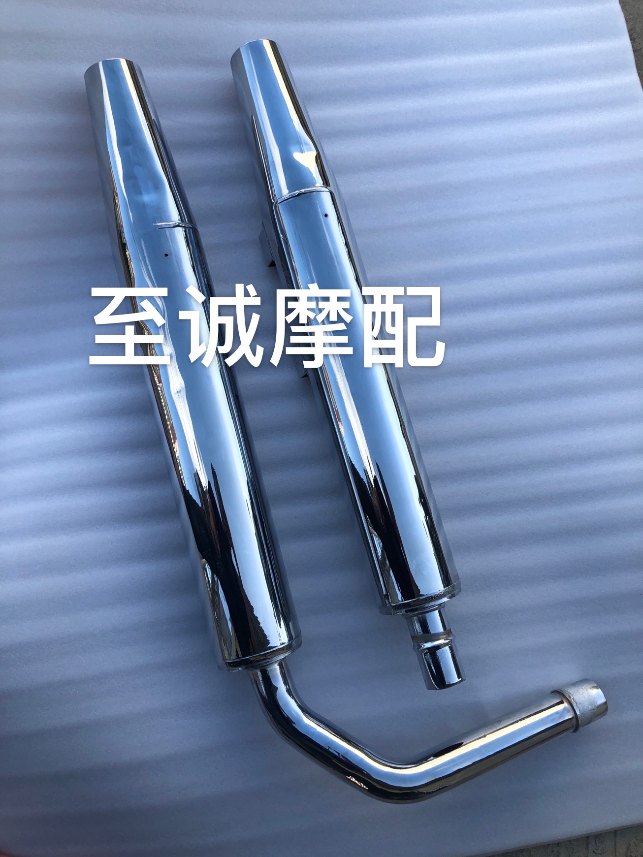 川崎W650 W800 VN1500 VN1600 VN1700 VN2000前后段排气铁管