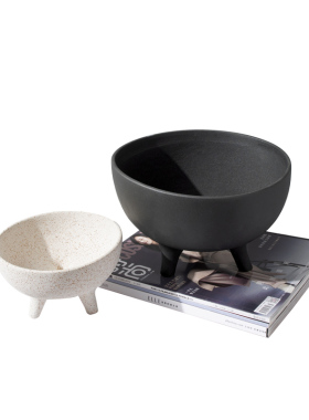 新中式禅意大口花瓶摆件