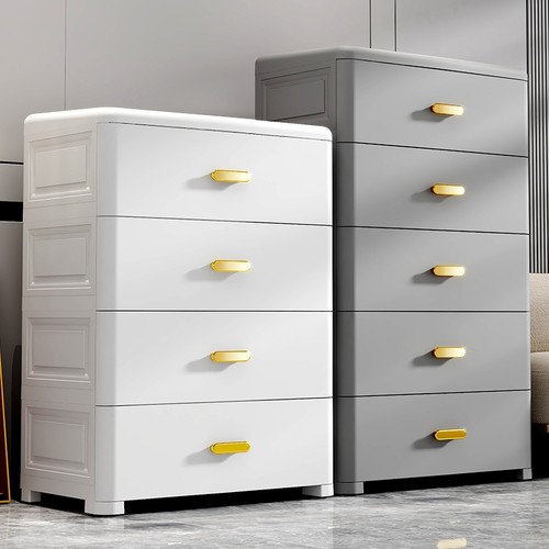 家用置物柜抽屉式塑料收纳