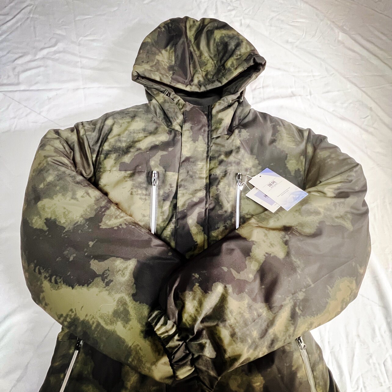 连体冷库防寒服90白鸭绒 棉服工作服加羽绒棉大衣冬季钓鱼服