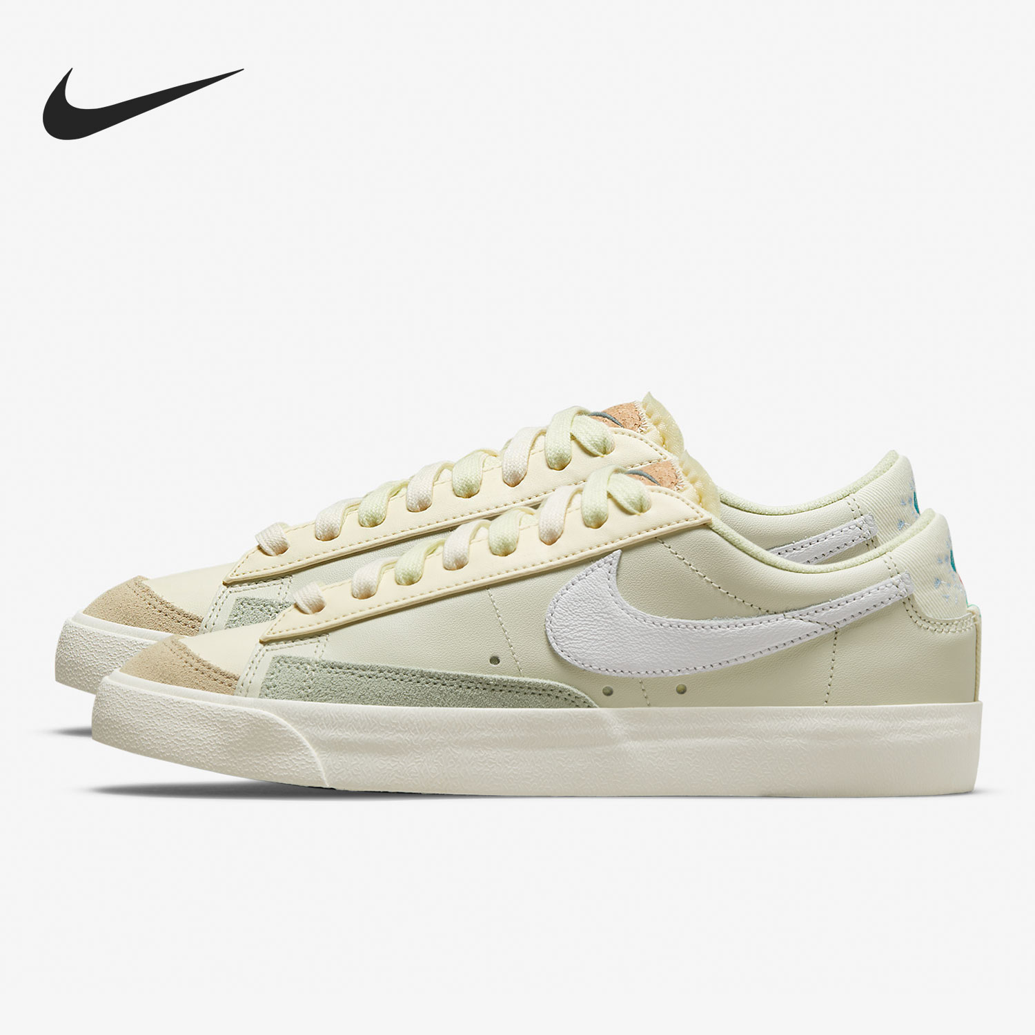Nike/耐克正品 BLAZER 女子低帮舒适运动休闲板鞋 DM7186-011