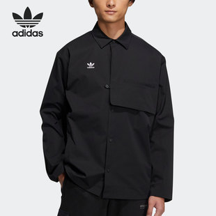 衬衫 三叶草SHIRT男子运动上衣T恤长袖 HC0561 阿迪达斯正品 Adidas