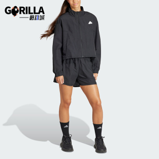 Adidas/阿迪达斯正品新款女士运动休闲长袖短裤套装IN1839
