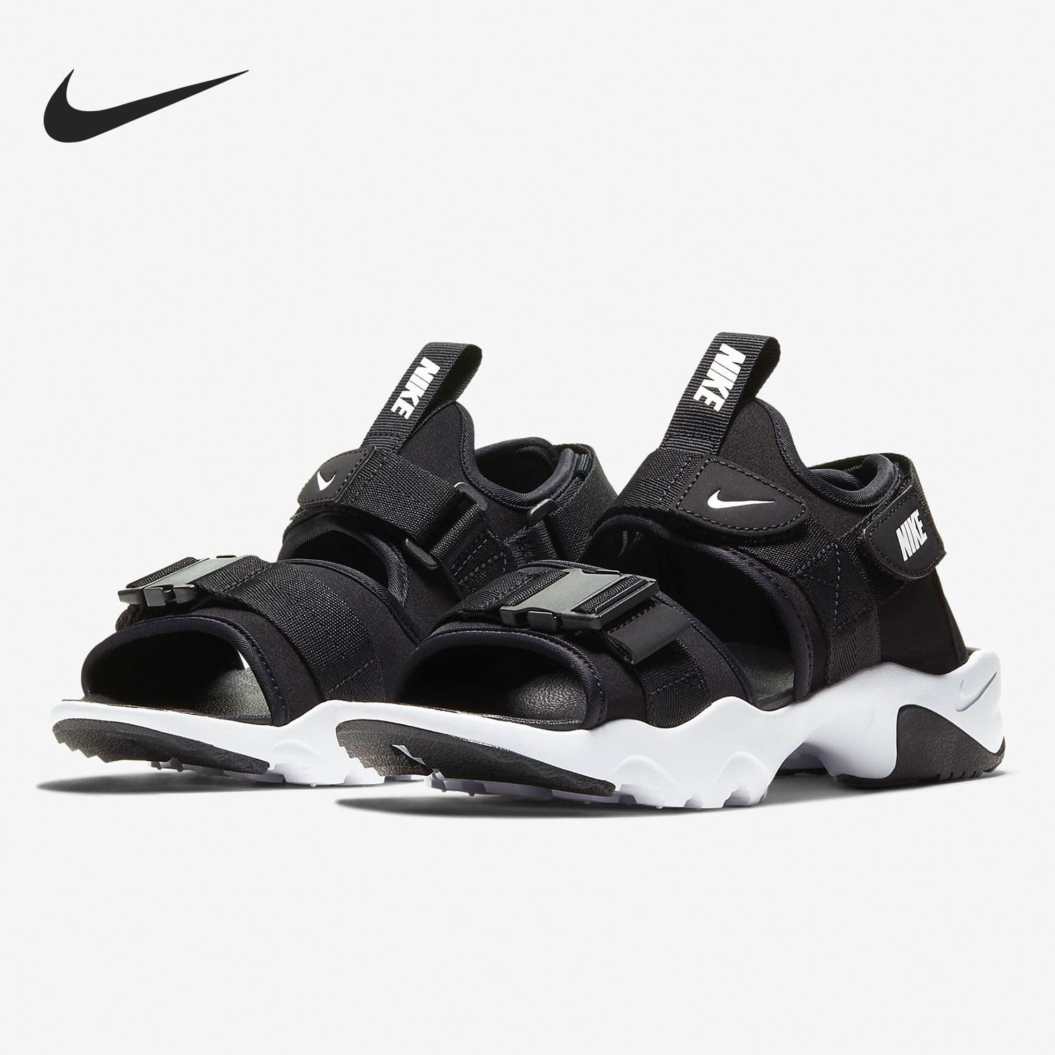 Nike/耐克正品CANYON SANDAL女子凉鞋时尚抓地柔软舒适CV5515-001