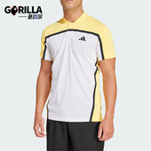 男士 新款 网球修身 短袖 IS8969 Adidas 翻领POLO衫 阿迪达斯正品