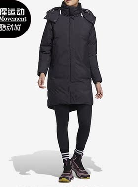 Adidas/阿迪达斯正品冬季女子运动休闲保暖羽绒服HN2115