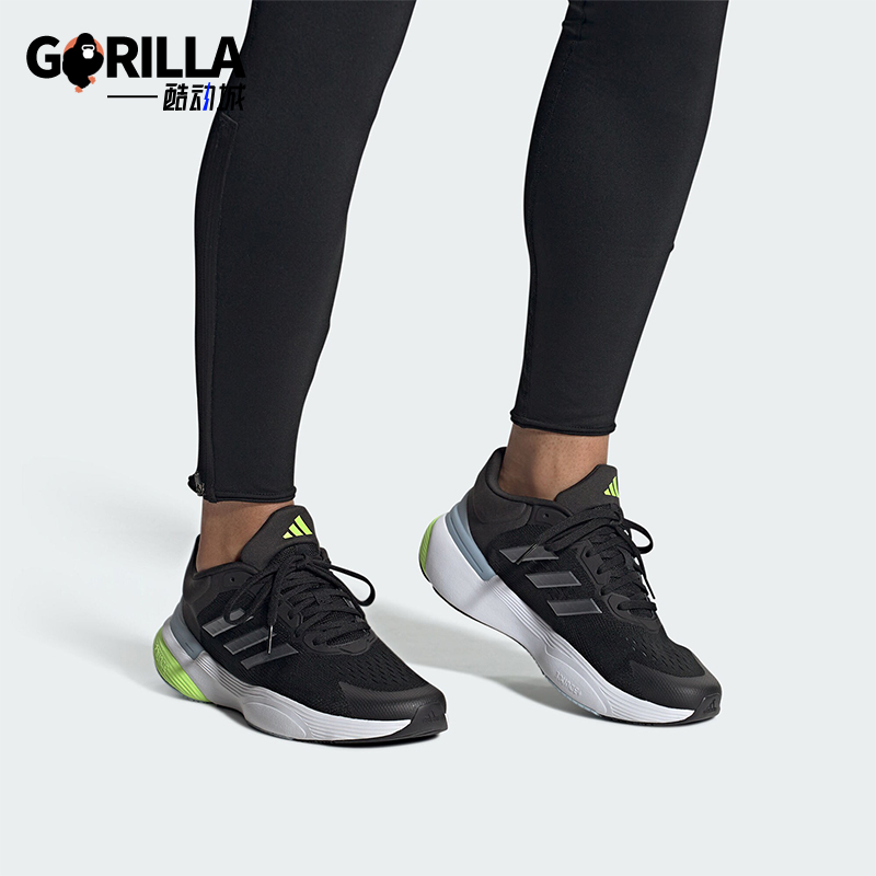 阿迪达斯男士随心畅跑网面跑步鞋