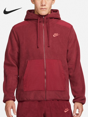Nike/耐克 Зимняя спортивная ветрозащитная удерживающая тепло толстовка с капюшоном, куртка