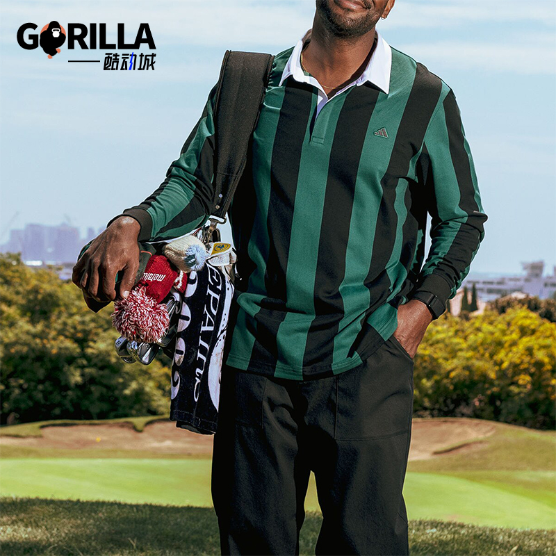 Adidas/阿迪达斯男士长袖POLO衫