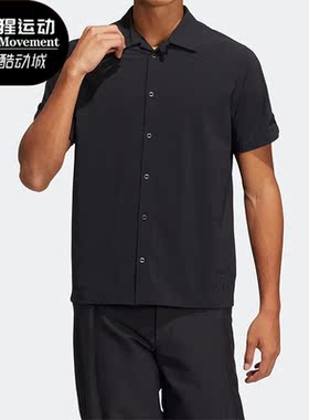 Adidas/阿迪达斯正品夏高尔夫男子翻领运动休闲短袖POLO衫 H64634