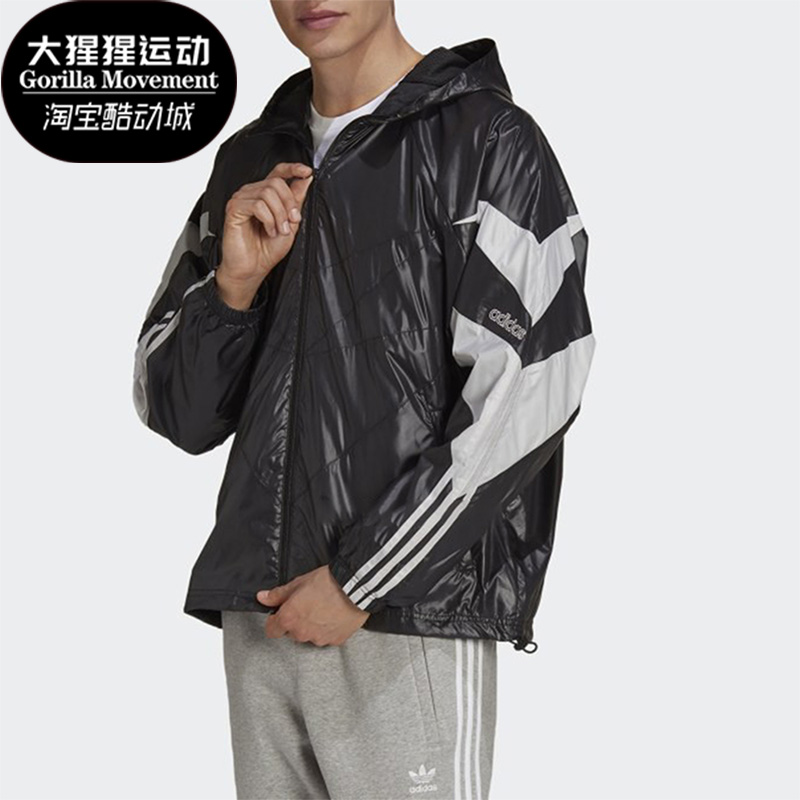 阿迪达斯三叶草男子运动夹克外套