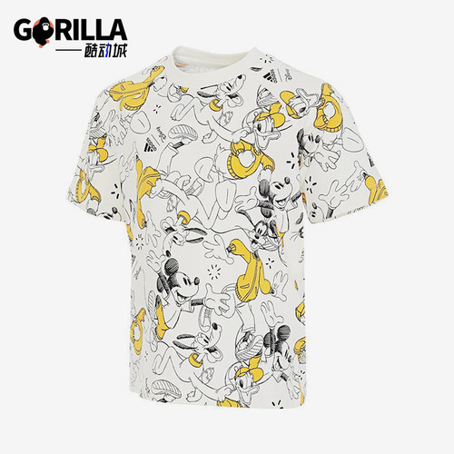 阿迪达斯儿童运动休闲短袖