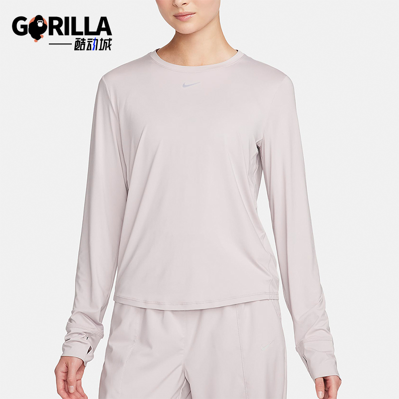 Nike/耐克正品新款女士宽松透气训练运动长袖T恤FN2802-019