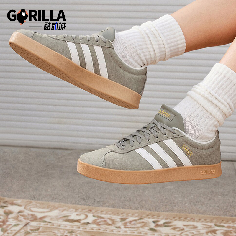 阿迪达斯男女款休闲板鞋