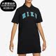 女子运动连衣裙FQ7010 Nike 短袖 翻领印花新款 010 耐克正品