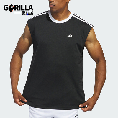 阿迪达斯男士篮球无袖T恤