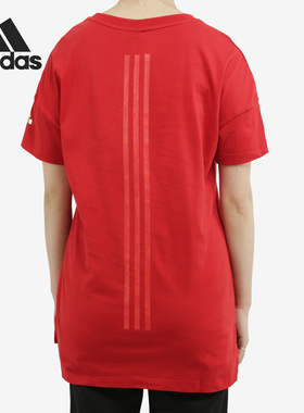 Adidas/阿迪达斯正品新款 CNY SS TEE 女子运动型格短袖T恤FM9270