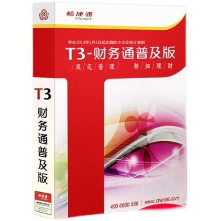 T3财务软件普及版总账报表企业做账会计代理做账单机版