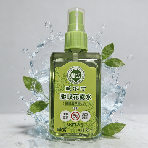 清凉消暑驱蚊花露水80ml
