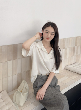 （稀缺货源）火桐hooton高定系列高密重磅22姆米乔缎polo衫YT3022