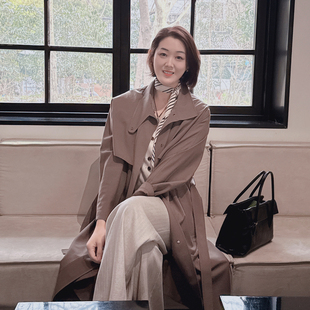 长风衣ZB7040 丝羊毛精纺复式 火桐hooton 露珠系列