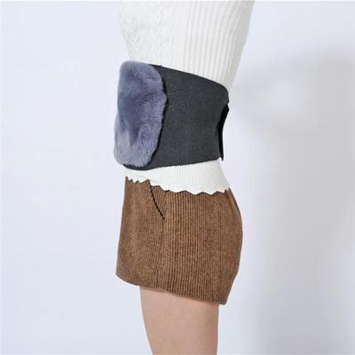 皮毛一体腰间盘保暖加厚