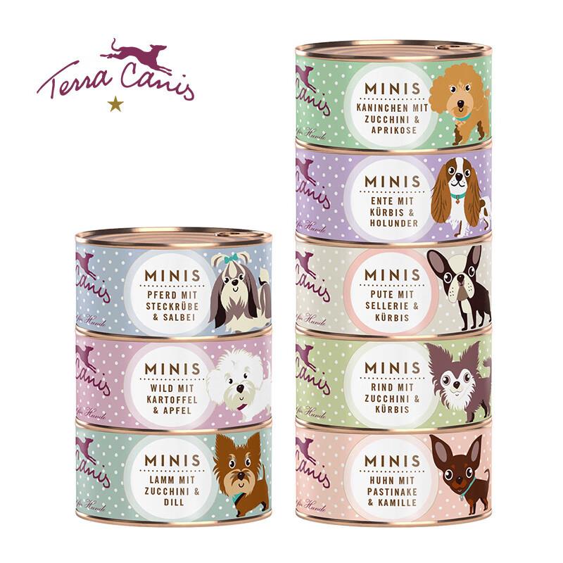 OIMG现货德国terra canis泰拉minis迷你狗狗小型犬主食罐头湿粮10