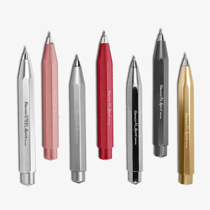 德国Kaweco Sport自动铅笔0.7 AL/STEEL/BRASS  运动系列口袋绘图