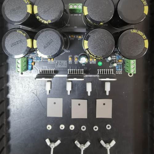 三并联TDA7293音频功率放大器