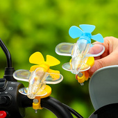 饰摆件 创意车载氛围灯装 电动车装 饰发光小飞机自行车LED彩灯新款