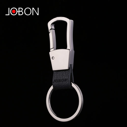 jobon中邦汽车钥匙扣男腰挂锁匙扣简约钥匙圈创意车匙扣匙链跨境
