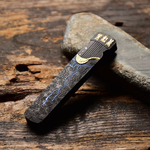 古琴油烟墨条书法国画文房四宝