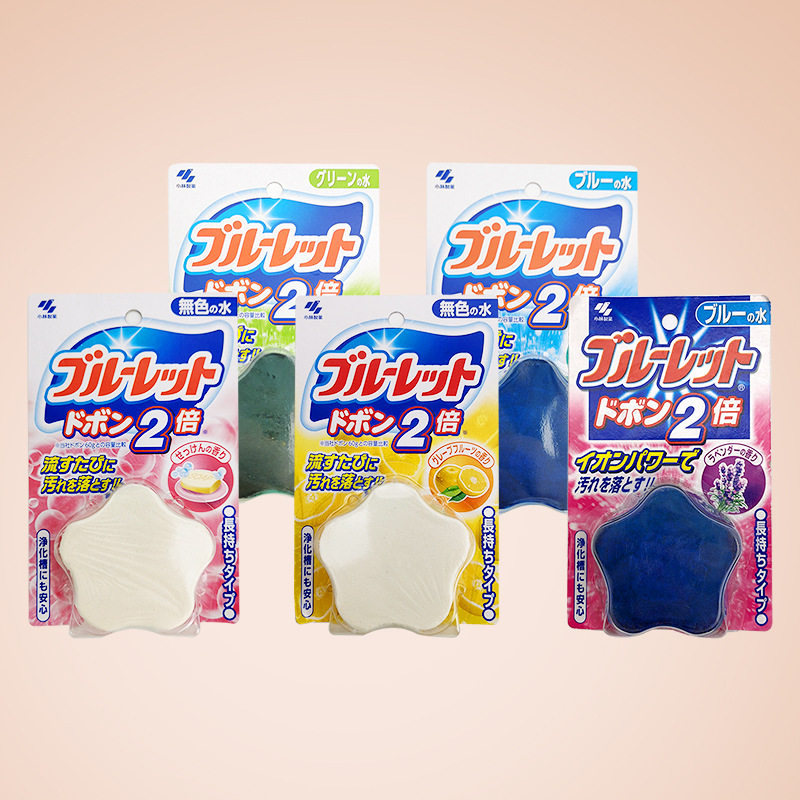 严选日本小林制药小林马桶洁厕清洁剂块洁厕灵坐便器120g