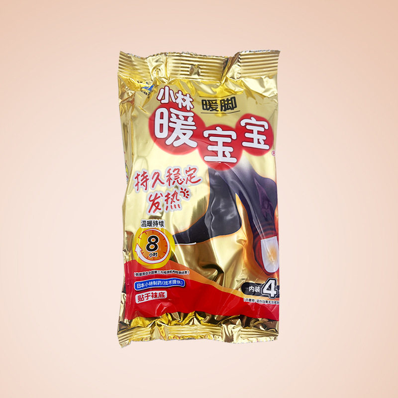 严选日本小林制药暖宝宝贴小林暖脚贴取暖片暖足贴发热防寒4付装