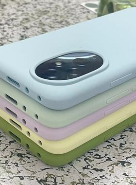 适用荣耀200/100高级90/80/70pro+纯色x50GT/x40液态硅胶magic6手机壳全包加厚魔术4/3简约2防摔保护套至臻版