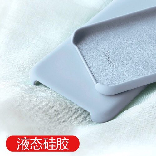 适用一加9液态硅胶手机壳OnePlus简约立体半包款1+8pro软糯耐脏保护套一加7pro高级耐脏亲肤手感男女款