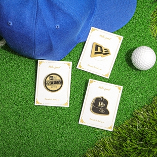 新款 高尔夫球标 马克 Hat decoration帽子装饰品 帽夹徽章marker