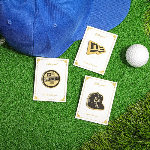 新款 高尔夫球标 马克 Hat decoration帽子装饰品 帽夹徽章marker